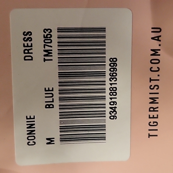 Tiger Mist Connie Dress - M - Blue - Picture 4 of 5